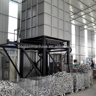 China fornalha extinguindo vertical da solução do poder 150kw para o OEM/ODM da liga de alumínio fornecedor